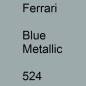 Preview: Ferrari, Blue Metallic, 524.